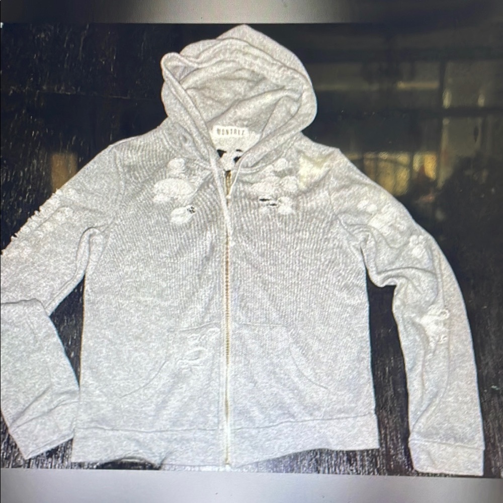 Kids Gray Hoodie by [Brand]